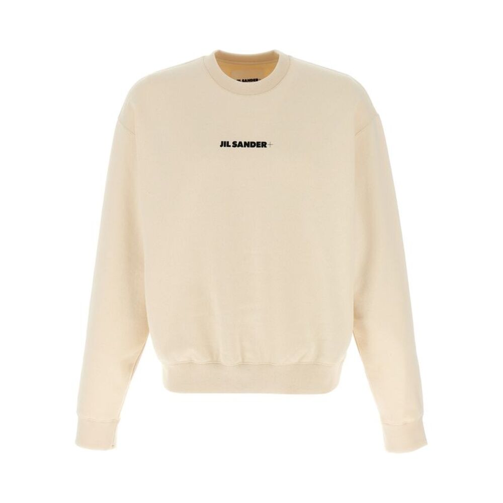Jil Sander Beige Cotton Men's Sweatshirt